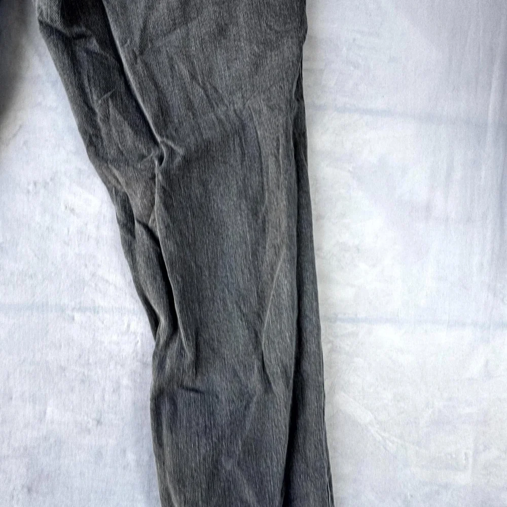 Volcom Vorta Slim Straight Jeans Men's 30 Gray Denim Zip Fly Streetwear Classic